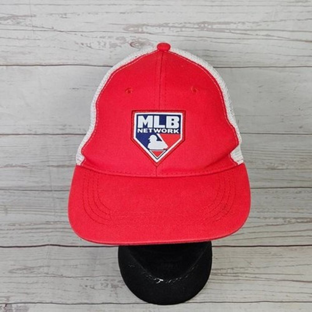 Philadelphia Phillies MLB Network Trucker Cap Men's Adjustable Snapback Red
